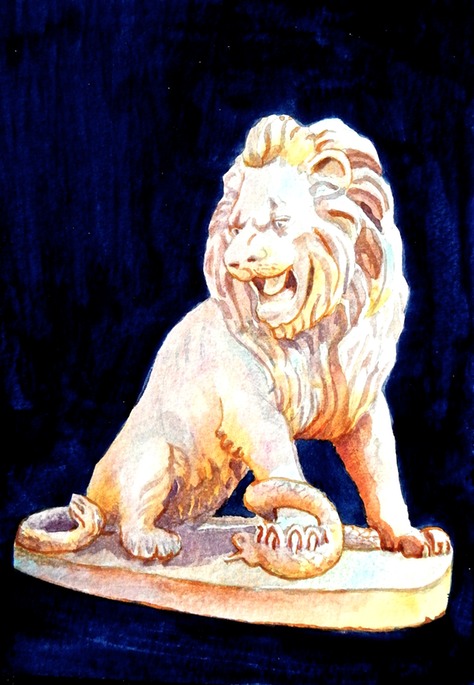 Dolmabahce Lion