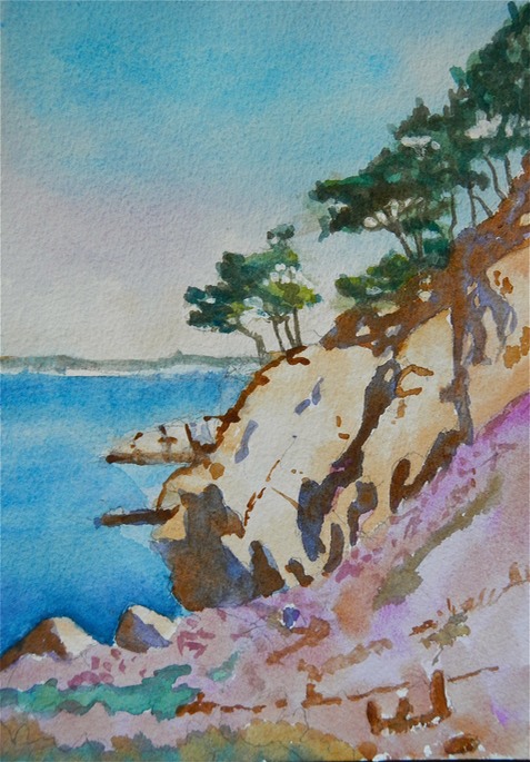 Point Lobos  7x9