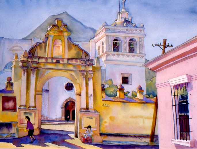 Antigua Cathedral  30x22