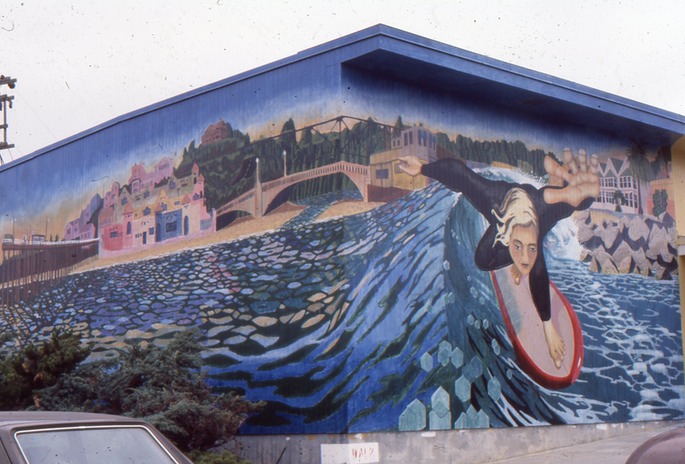 Surfer Mural